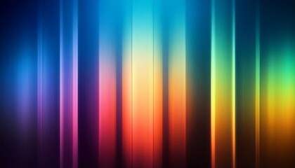 Fototapeta premium Blurred Light Colorful Gradient And Vertical Picture
