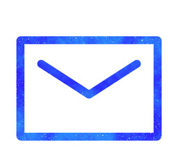 青い星空｜メールアイコン