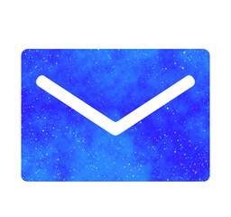 青い星空｜メールアイコン