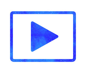 青い星空｜動画アイコン