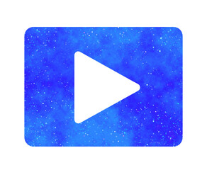 青い星空｜動画アイコン