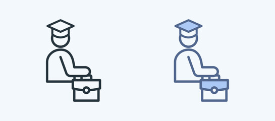 Teacher Multiple Style Icon Collection