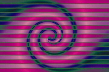 abstract colorful lines and spiral background