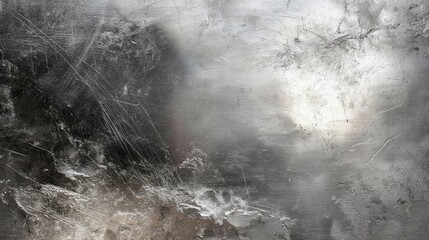 Intriguing patterns found in scratched metal textures.