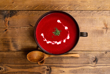 ビーツのポタージュ