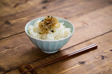 ちりめん山椒ご飯