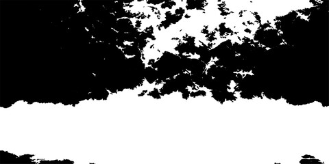 Black paint splash grunge vector illustration with a border frame pattern texture design and silhouette decoration splat