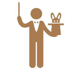 Magician Rabbit Trick