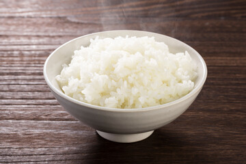 温かい白米