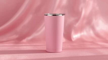 pink tumbler