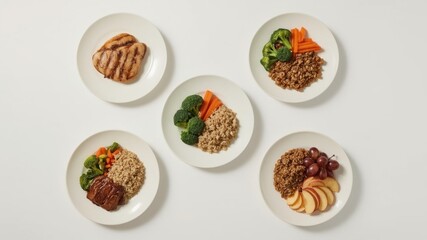 balanced nutritional food