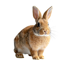 Obraz premium rabbit, on transparent background, cutout