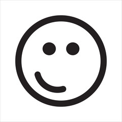 Emoticons icon . Happy and sad emoji symbols. Emoticons with different moods. Smile sign.