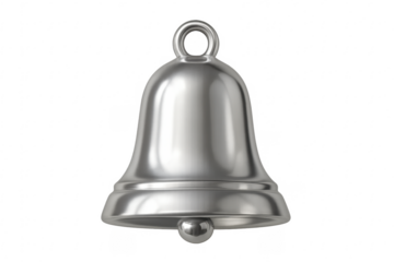 Silver bell signal notification alert symbol