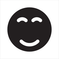 Emoticons icon . Happy and sad emoji symbols. Emoticons with different moods. Smile sign.