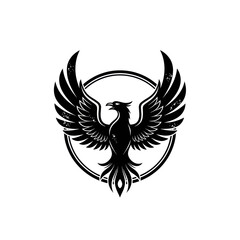 Majestic Phoenix Soaring High Symbolizing Rebirth and Resilience.
