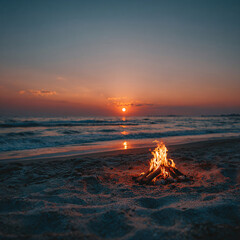 The Sensory Ambiance: Exploring the Atmosphere, Sound, and Smell of a Campfire
