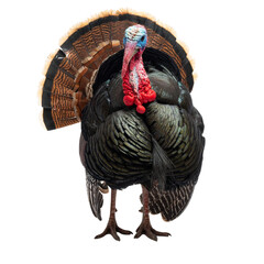 turkey on a transparent background, cut out