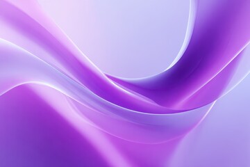 Elegant abstract purple wallpaper design with flowing curves creating a serene and soothing visual experience for modern spaces or digital use