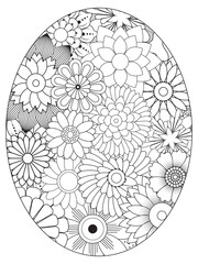 PrintFlowers Coloring Pages For Adules