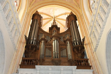 La cath&eacute;drale Saint Corentin, cath&eacute;drale gothique, ville de Quimper, d&eacute;partement du Finist&egrave;re, Bretagne, France