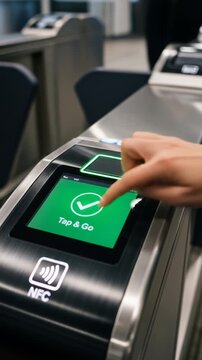 Contactless Payment System - Tap and Go for Easy Access.