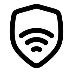 Shield Wifi Icon