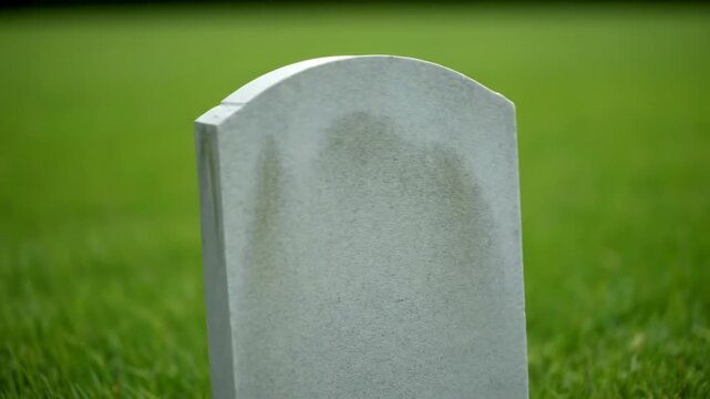 gravestones in a graveyard