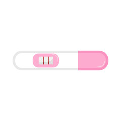 Positive Pregnancy Test Result Illustration 