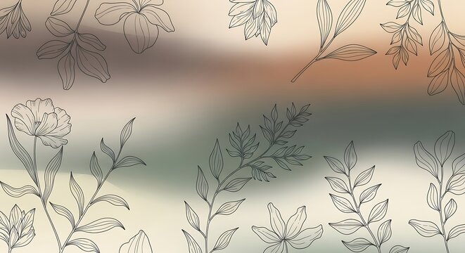 Botanical Line Harmony