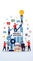 Teamwork and Innovation Drive Project Success.
