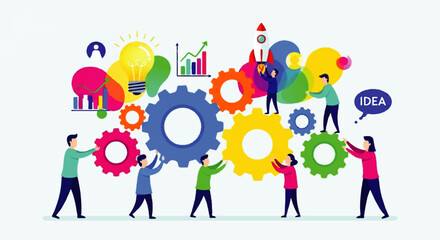 Teamwork and Innovation in Business Growth.