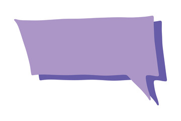 Hand drawn speech bubble Blank empty message box Textbox frame for banners, price tags, stickers, design