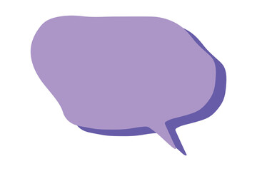 Hand drawn speech bubble Blank empty message box Textbox frame for banners, price tags, stickers, design