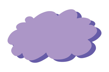 Hand drawn speech bubble Blank empty message box Textbox frame for banners, price tags, stickers, design