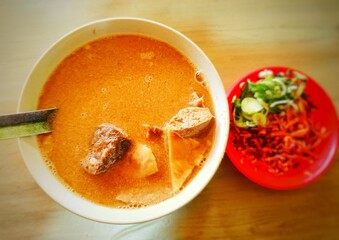 Authentic Indonesian traditional soup