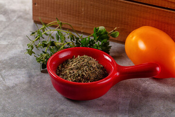 Dry Provance herbs mix seasoning