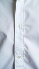 Crisp White Shirt with Deep Crease, Close-up Detail Showing Wear and Tear from Prolonged Sitting - Texture and Fabric Image