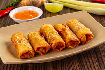 Vietnamese deep fried spring roll