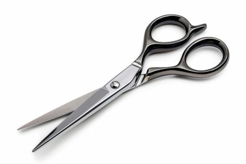 Fototapeta premium Sharp and Ready Precision Hairdressing Scissors for Professional Stylists on transparent background