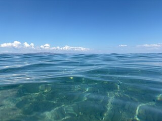 Freiheit am Meer am Wasser