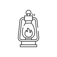 Lamp Icon vector