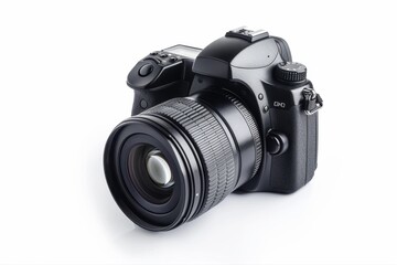 Professional DSLR Camera Photography Tool Lens Kit Mirrorless Technology on transparent background