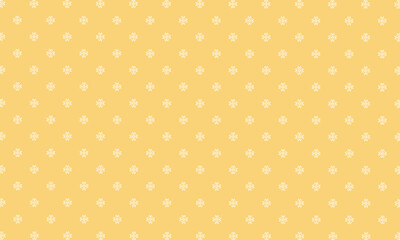 
Floral decorative seamless pattern background. Yellow pattern background.