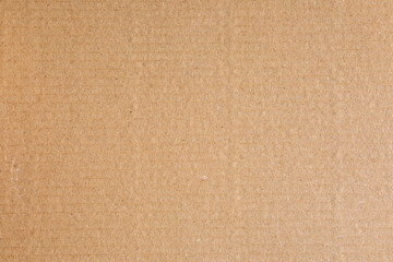 Fototapeta premium Macro texture of cardboard packaging box with horizontal lines