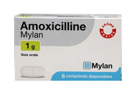 m&eacute;dicament Amoxicilline 1 g du laboratoire Mylan