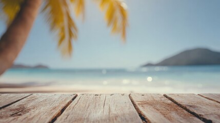 Relaxing view of a beach with clear water and soft sand in the background