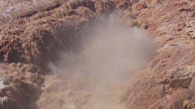Yellow River Hukou Waterfall