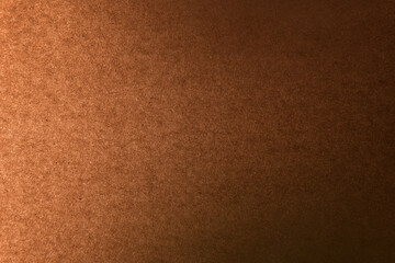 Rough glow brown tone color paint on blank eco environmental friendly cardboard box paper texture background with space minimal classic style 