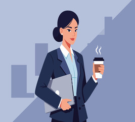 Successful Business Women Vector | Diverse Female Professionals | Office Team Illustration | Flat Modern Design | Leadership & Career Concept